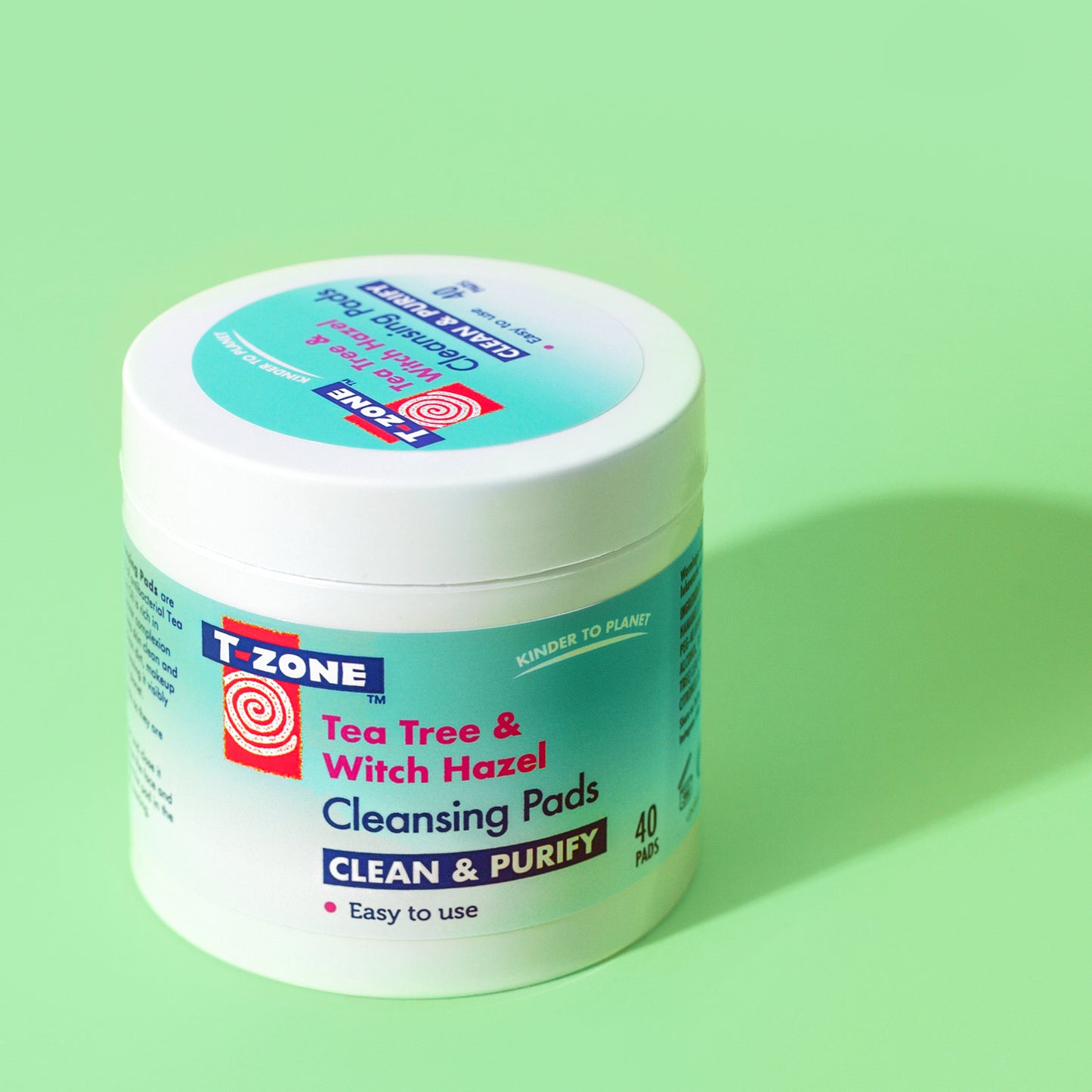 T-Zone Tea Tree Witch Hazel Deep Cleansing Pads 40's