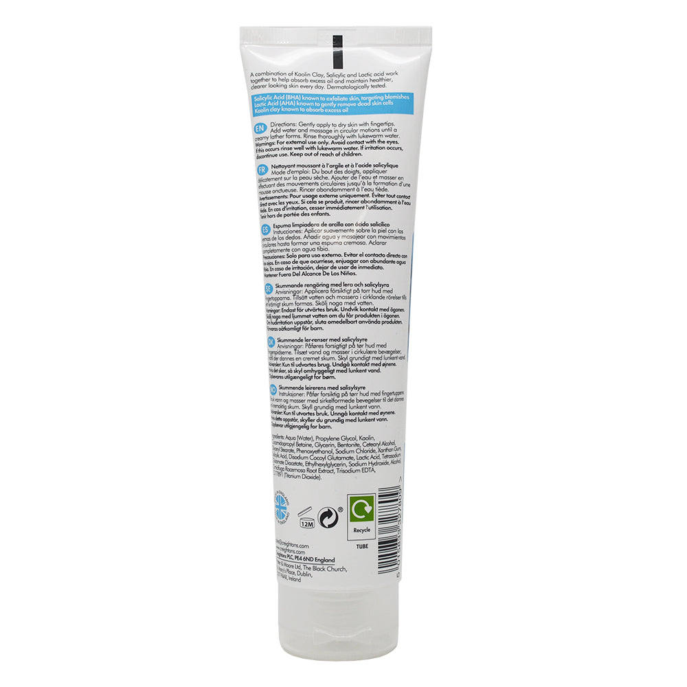 Salicylic Acid Foaming Clay Cleanser 125ml